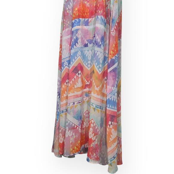 SHOW ME YOUR MUMU Bronte Salvation Mountain Maxi Dress Tropical Beach Cruise - Picture 5 of 13